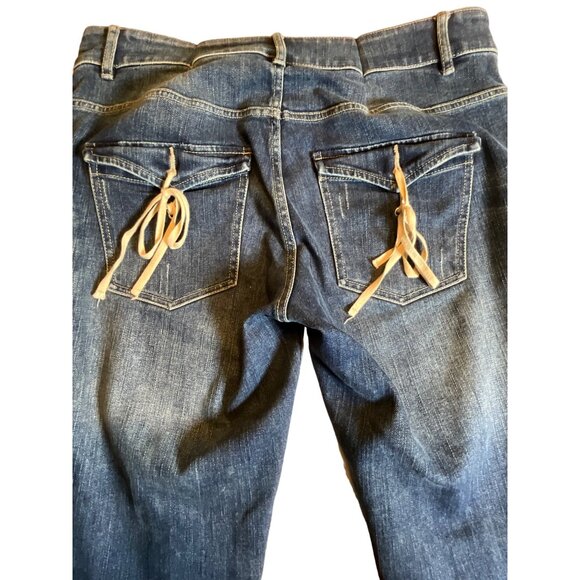 Escada Sport Womens Blue Denim Jeans Size 40 US 10‎ - Picture 4 of 5